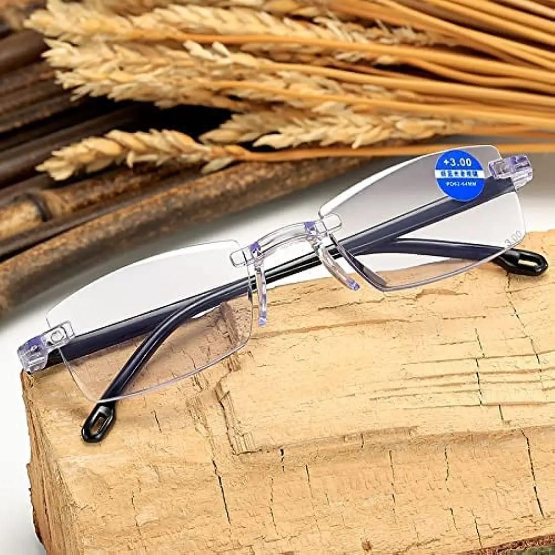 Power Anti-blue Progressive Far And Near Dual-Use Reading +2.5 Glasses